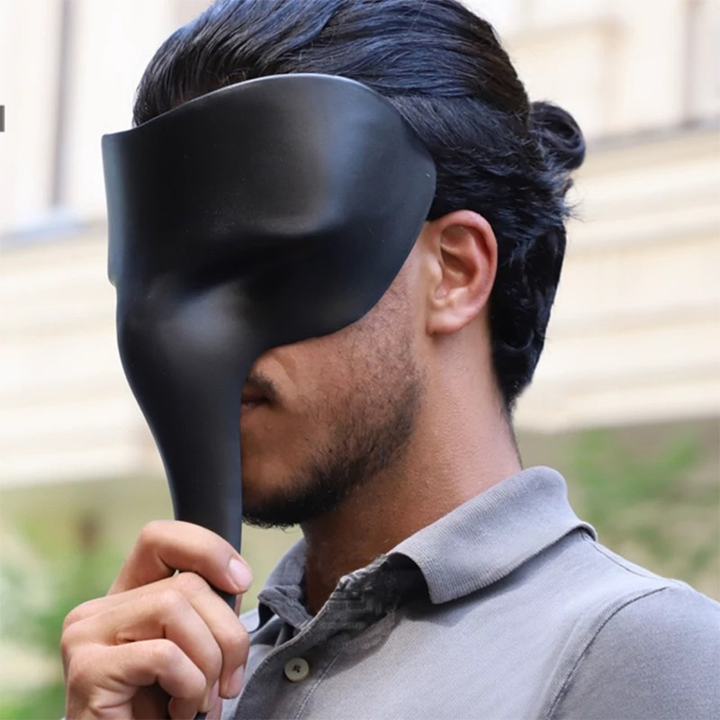 ماسک ایفای نقش مدل مافیا طرح ماموت اشرافی بسته 10 عددی