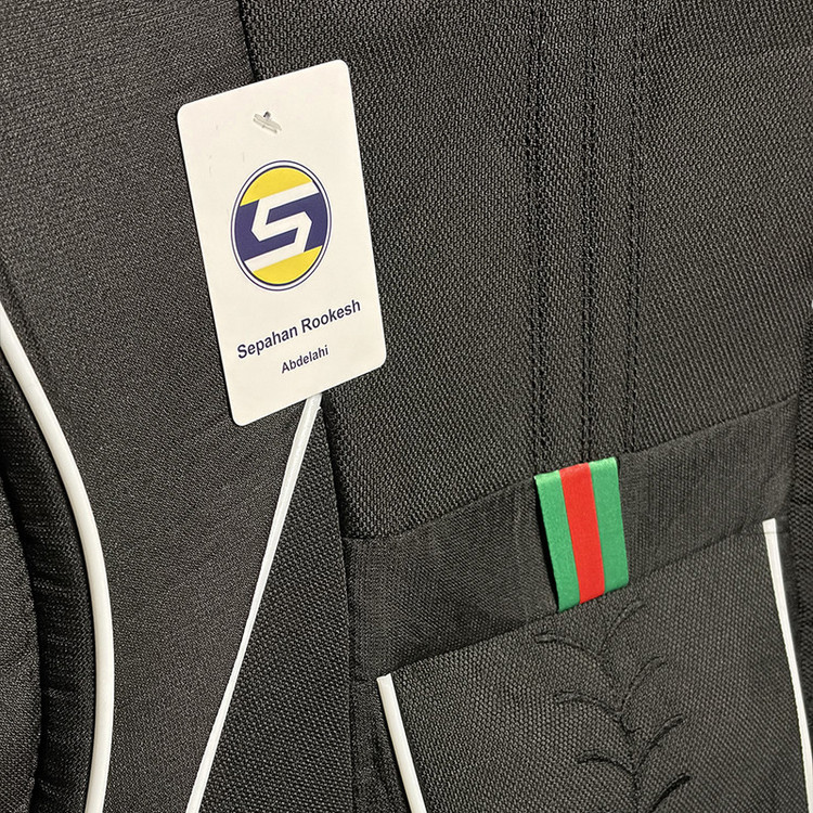ست کامل روکش صندلی خودرو سپاهان روکش مدل GUCCI-249 مناسب برای دناپلاس