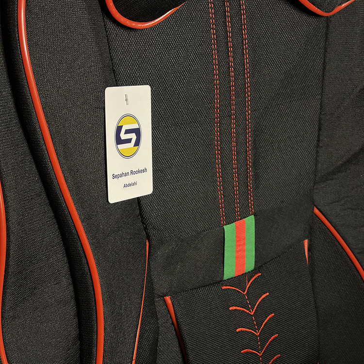 ست کامل روکش صندلی خودرو سپاهان روکش مدل GUCCI-249 مناسب برای دناپلاس