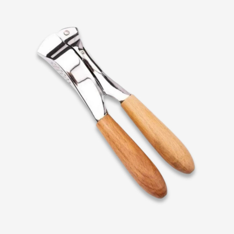 سیر له کن بدیس مدل استیل دسته چوبی کد HS15