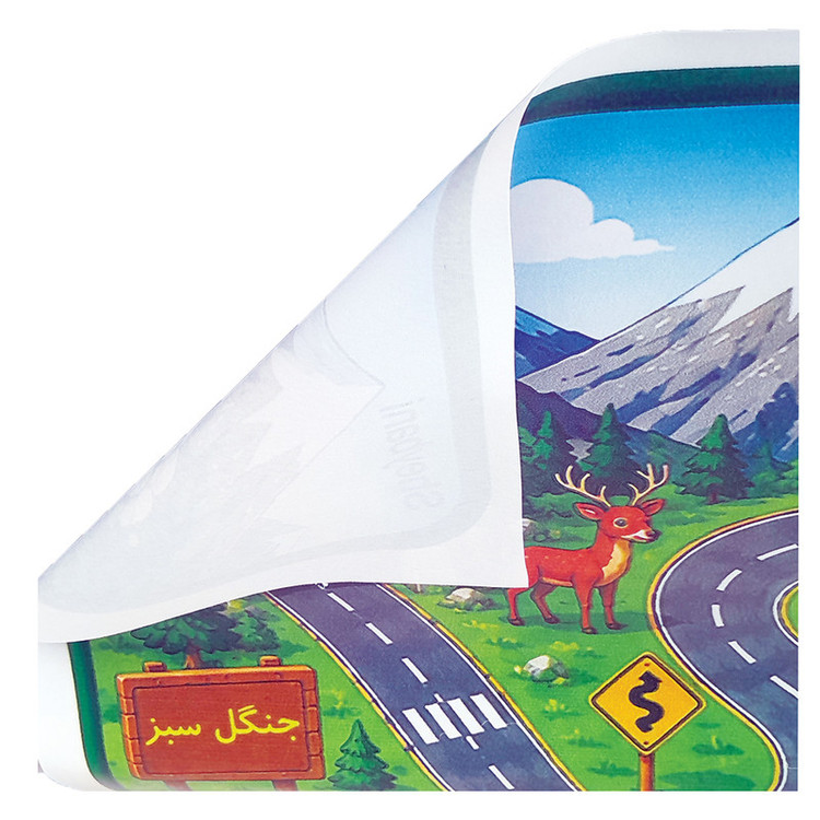 زیر انداز بازی مدل خیابان جنگلی کد 150