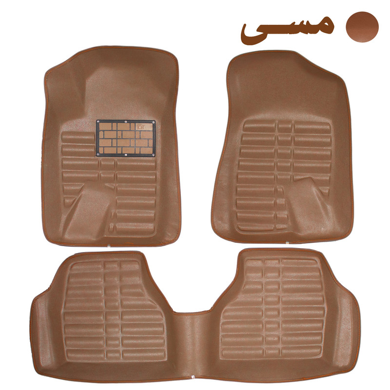 کفپوش سه بعدی خودرو مدل A-h مناسب برای پژو 405 SLX