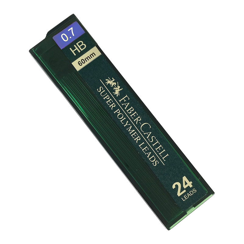 نوک مداد نوکی 0.7 میلی متری فابر کاستل مدل SUPER POLYMER LEADS