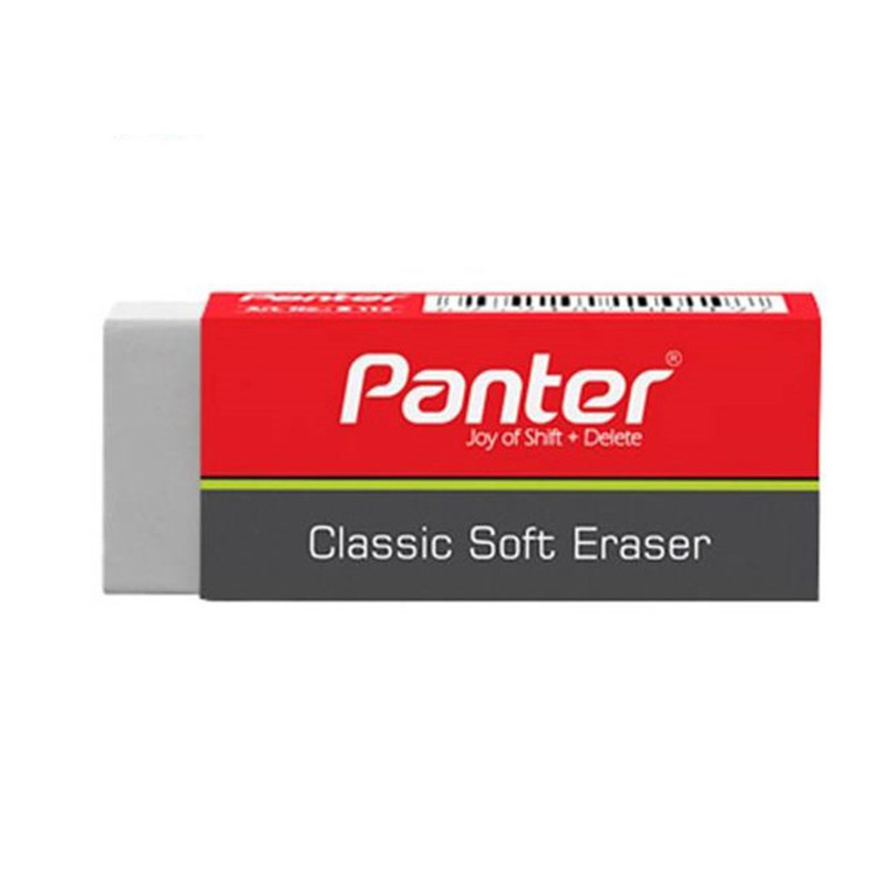 پاک کن پنتر مدل Classic Soft Eraser کد K بسته 2 عددی