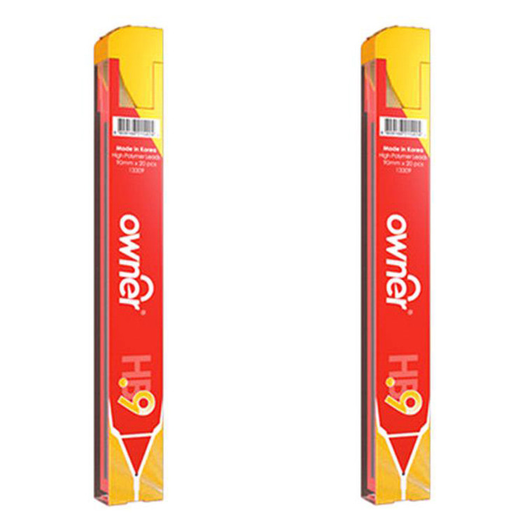 نوک مداد نوکی 0.9 میلیمتری اونر بلند مدل High Polymer بسته 2 عددی