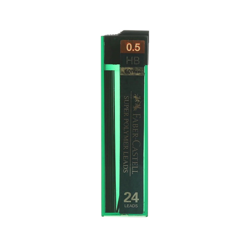 نوک مداد نوکی 0.5 میلی متری فابر کاستل مدل SUPER POLYMER LEADS