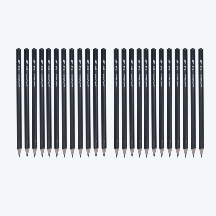 مداد مشکی البرز کد gp-1 بسته 24 عددی