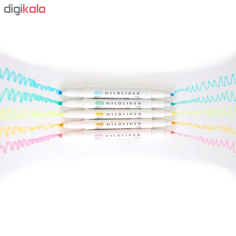 ماژیک علامت گذار زبرا مدل Mildliner