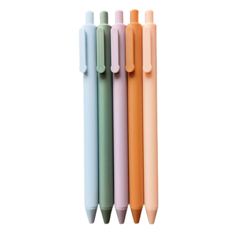 خودکار 0.5 میلی متری مدل Macaron solid color بسته 5 عددی