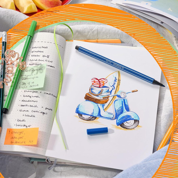 ماژیک رنگ آمیزی استابیلو مدل pen 68